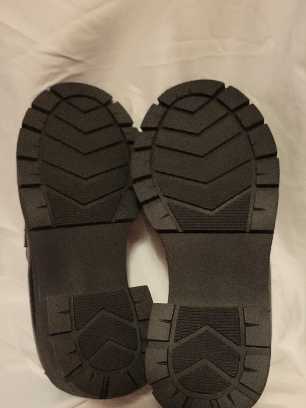 Torrid Chunky Black Leather Penny Loafers - Picture 5 of 6